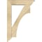 Ekena Millwork Westlake Traditional Rough Sawn Bracket w/ Offset Brace, Douglas Fir, 6"W x 24"D x 36"H BKT0604X24X36WTL01RDF - alternate 4